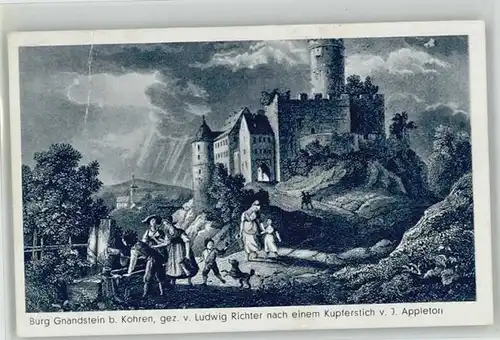 Kohren-Sahlis Kohren-Sahlis Burg Gnandstein x / Kohren-Sahlis /Leipzig LKR