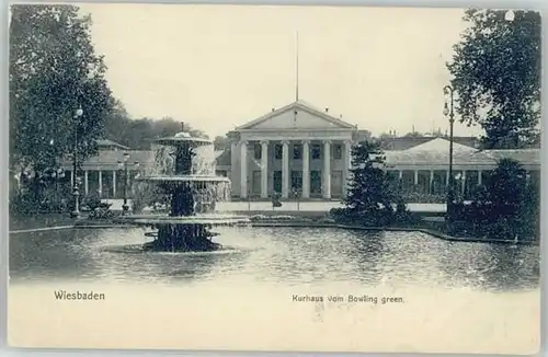 Wiesbaden Wiesbaden Kurhaus Bowling green * / Wiesbaden /Wiesbaden Stadtkreis