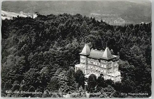 Bad Soden Taunus Bad Soden Fliegeraufnahme Erholungsheim St. Vinzenz x / Bad Soden am Taunus /Main-Taunus-Kreis LKR