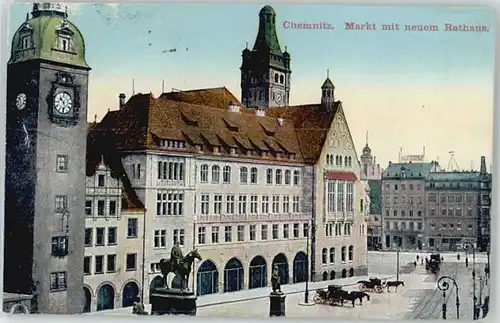 Chemnitz Chemnitz Markt Rathaus x / Chemnitz /Chemnitz Stadtkreis