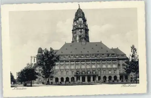 Dresden Dresden Rathaus * / Dresden Elbe /Dresden Stadtkreis