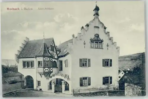 Mosbach Baden Mosbach Baden Altes Schloss x / Mosbach /Neckar-Odenwald-Kreis LKR