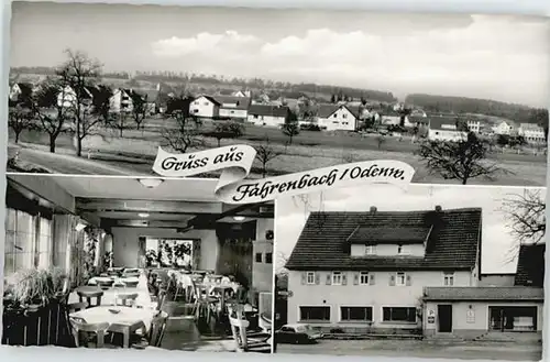 Fahrenbach Odenwald Fahrenbach Odenwald Gasthaus Pension Zum gruenen Baum x / Fuerth /Bergstrasse LKR