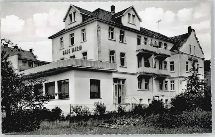 Bad Salzschlirf Hotel und Haus der Standesbeamten Kat. Bad