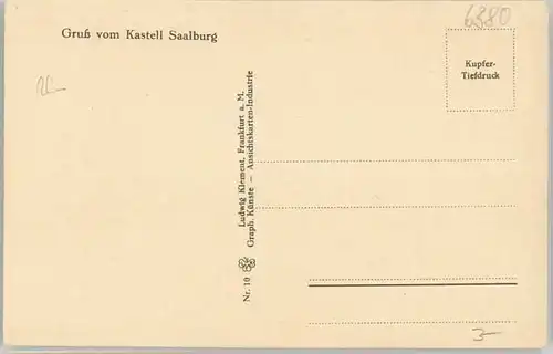 Bad Homburg Bad Homburg Kastell Saalburg * / Bad Homburg v.d. Hoehe /Hochtaunuskreis LKR