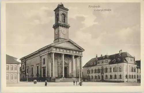 Ansbach Mittelfranken Ansbach Ludwigs-Kirche * / Ansbach /Ansbach LKR