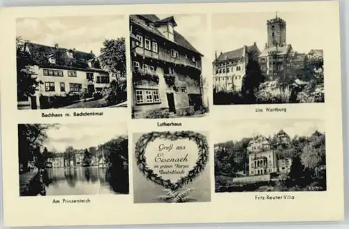 Eisenach Thueringen Eisenach  * / Eisenach /Eisenach Stadtkreis