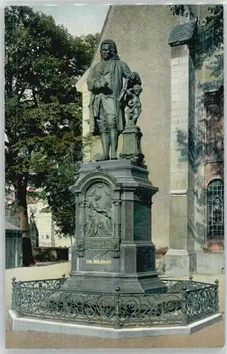 Eisenach Thueringen Eisenach Johann Sebastian Bach Denkmal * / Eisenach /Eisenach Stadtkreis