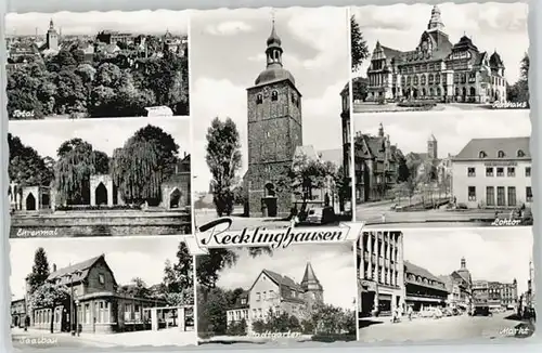 Recklinghausen Westfalen Recklinghausen Ehrenmal Rathaus Lohtor * / Recklinghausen /Recklinghausen LKR