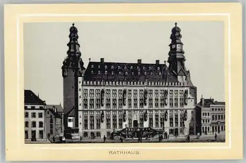 Aachen Aachen Rathaus Scharzlitho aus Mappe / Aachen /Aachen LKR