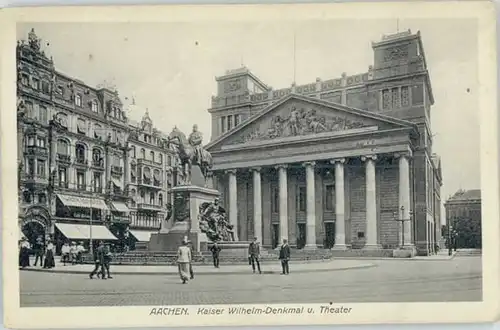 Aachen Aachen Kaiser Wilhelm Denkmal Feldpost x / Aachen /Aachen LKR