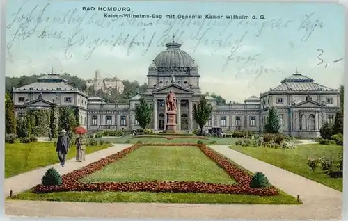 Bad Homburg Bad Homburg Kaiser Wilhelms Bad Denkmal  x / Bad Homburg v.d. Hoehe /Hochtaunuskreis LKR