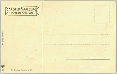 Bad Homburg Bad Homburg Kaiser Hadrian * / Bad Homburg v.d. Hoehe /Hochtaunuskreis LKR