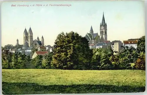 Bad Homburg Bad Homburg Ferdinandsanlage * / Bad Homburg v.d. Hoehe /Hochtaunuskreis LKR