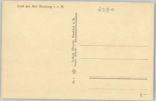 Bad Homburg Bad Homburg  * / Bad Homburg v.d. Hoehe /Hochtaunuskreis LKR