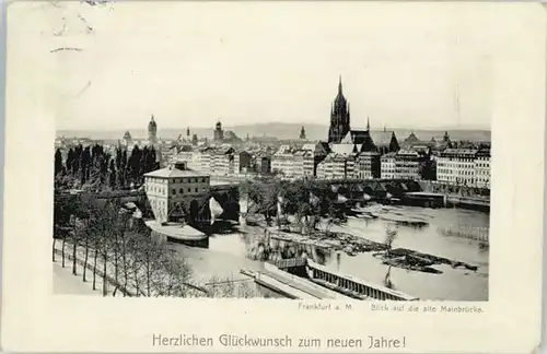 Frankfurt Main Frankfurt Main Mainbruecke x / Frankfurt am Main /Frankfurt Main Stadtkreis