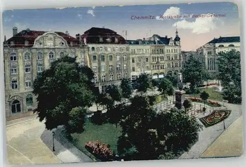 Chemnitz Chemnitz Becker Denkmal  x / Chemnitz /Chemnitz Stadtkreis