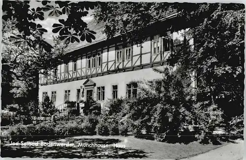 Bodenwerder Bodenwerder Muenchhausen-Haus * / Bodenwerder /Holzminden LKR