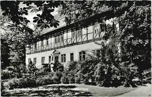 Bodenwerder Bodenwerder Muenchhausen-Haus * / Bodenwerder /Holzminden LKR