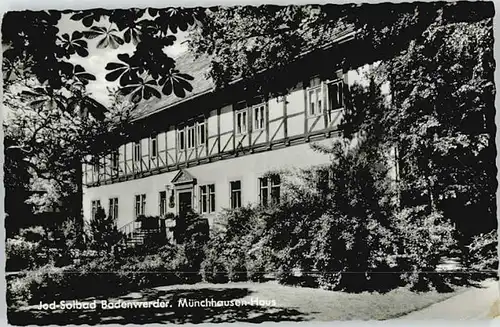 Bodenwerder Bodenwerder Muenchhausen-Haus x / Bodenwerder /Holzminden LKR