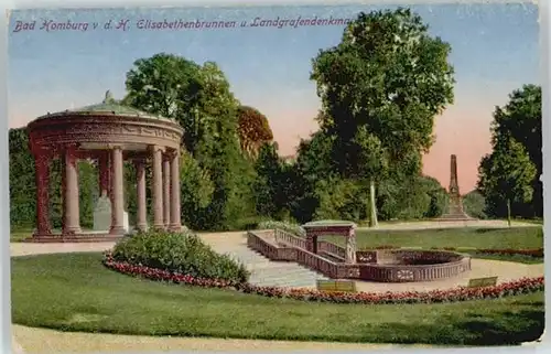 Bad Homburg Bad Homburg Elisabethen-Brunnen * / Bad Homburg v.d. Hoehe /Hochtaunuskreis LKR