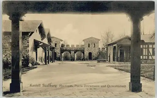 Kastell Saalburg Kastell Saalburg  * / Bad Homburg v.d. Hoehe /Hochtaunuskreis LKR