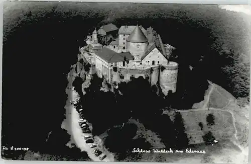 Schloss Waldeck Schloss Waldeck Fliegeraufnahme x / Waldeck /Waldeck-Frankenberg LKR