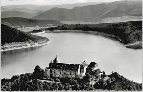 Schloss Waldeck Schloss Waldeck Fliegeraufnahme Edersee * / Waldeck /Waldeck-Frankenberg LKR