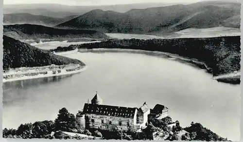 Schloss Waldeck Schloss Waldeck Fliegeraufnahme Edersee * / Waldeck /Waldeck-Frankenberg LKR