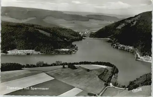 Diemelsee Diemelsee Fliegeraufnahme x / Diemelsee /Waldeck-Frankenberg LKR