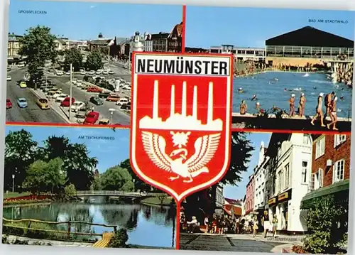 Neumuenster Schleswig-Holstein Neumuenster Schwimmbad Luetjenstrasse Grossflecken * / Neumuenster /Neumuenster Stadtkreis