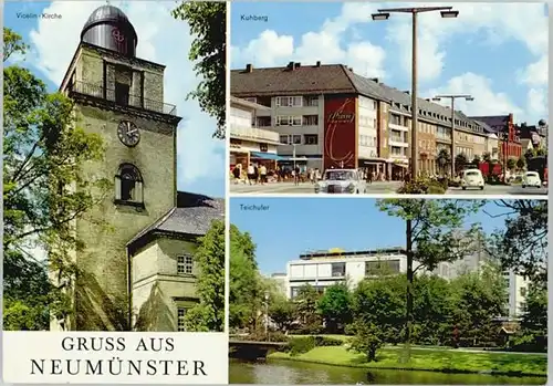 Neumuenster Schleswig-Holstein Neumuenster Kuhberg Vicelin-Kirche * / Neumuenster /Neumuenster Stadtkreis
