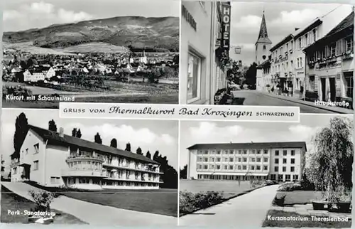 Bad Krozingen Bad Krozingen Theresienbad Hauptstrasse x / Bad Krozingen /Breisgau-Hochschwarzwald LKR