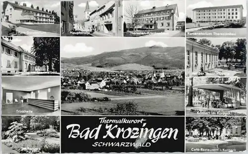 Bad Krozingen Bad Krozingen Theresienbad Theresien Krankenhaus  x / Bad Krozingen /Breisgau-Hochschwarzwald LKR