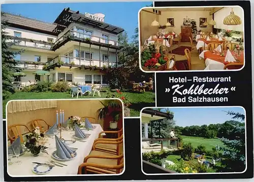 Bad Salzhausen Bad Salzhausen Hotel Restaurant Kohlbrecher * / Nidda /Wetteraukreis LKR