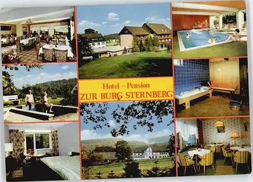 Extertal Extertal Hotel Pension Zur Burg Sternberg x / Extertal /Lippe LKR