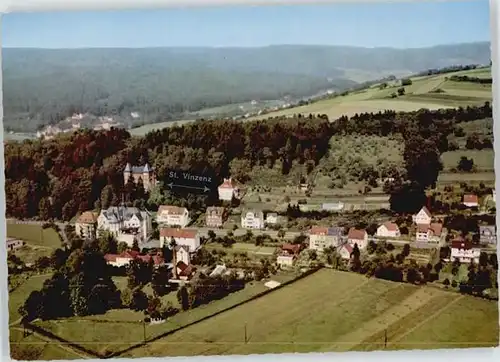 Bad Soden Taunus Bad Soden Kurheim St. Vinzenz Fliegeraufnahme * / Bad Soden am Taunus /Main-Taunus-Kreis LKR