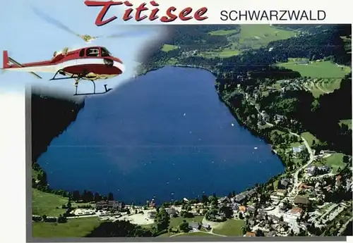Titisee Titisee Fliegeraufnahme * / Titisee-Neustadt /Breisgau-Hochschwarzwald LKR