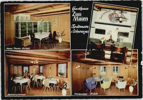 Todtmoos Todtmoos Gasthaus Zum Maien * / Todtmoos /Waldshut LKR