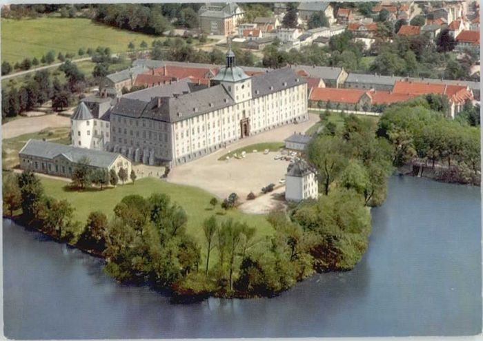 Schleswig Schleswig Schloss Gottorf Fliegeraufnahme * / Schleswig