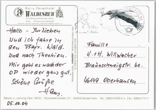 Bodenmais Bodenmais Hotel Waldesruh x / Bodenmais /Regen LKR
