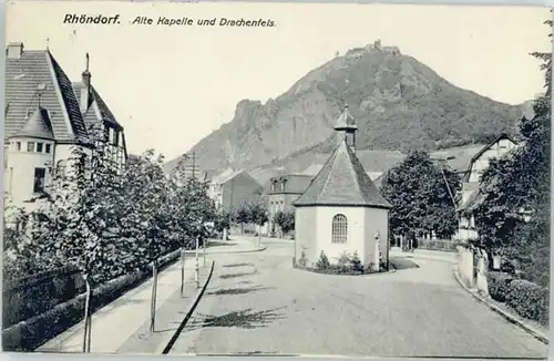 Rhoendorf Rhoendorf Kapelle Drachenfels x / Bad Honnef /Rhein-Sieg-Kreis LKR