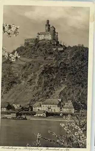 Braubach Rhein Braubach Marksburg x / Braubach /Rhein-Lahn-Kreis LKR