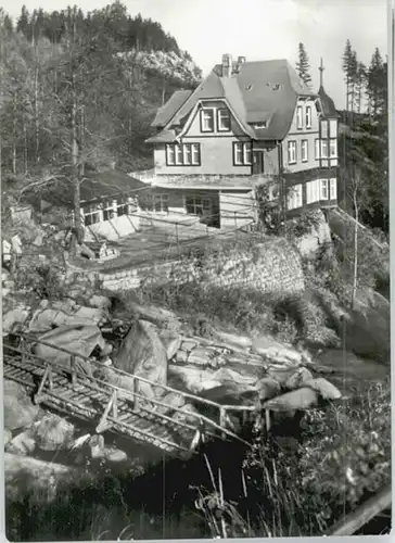 Wernigerode Harz Gaststaette Steinerne Renne x / Wernigerode /Harz LKR