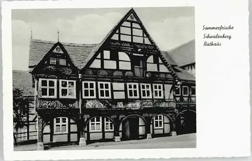 Schwalenberg Schwalenberg Rathaus * / Schieder-Schwalenberg /Lippe LKR