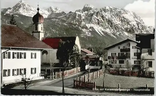 Kruen Kruen Karwendelgebirge x / Kruen /Garmisch-Partenkirchen LKR