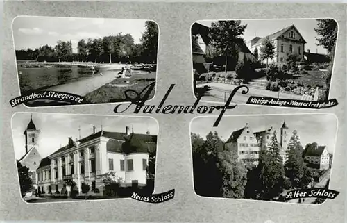 Aulendorf Aulendorf Schloss Kneipp-Anlage * / Aulendorf /Ravensburg LKR