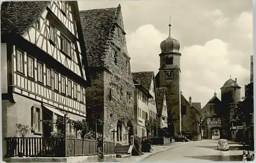 Langenburg Wuerttemberg Langenburg Stadttor x / Langenburg /Schwaebisch Hall LKR