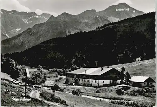 Hindelang Hindelang Mitterhaus Retterschwangtal Nebelhorn * / Bad Hindelang /Oberallgaeu LKR