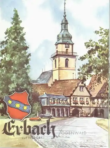 Erbach Odenwald Erbach Odenwald Wappen Kuenstlerkarte * / Erbach /Odenwaldkreis LKR